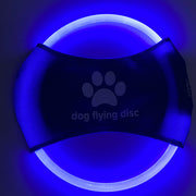 Dog Flying Discs Light Glowing LED LuminousTrainning Interactive Toys Game Flying Discs Dog Toy Pet Dog Accessories Pet Products